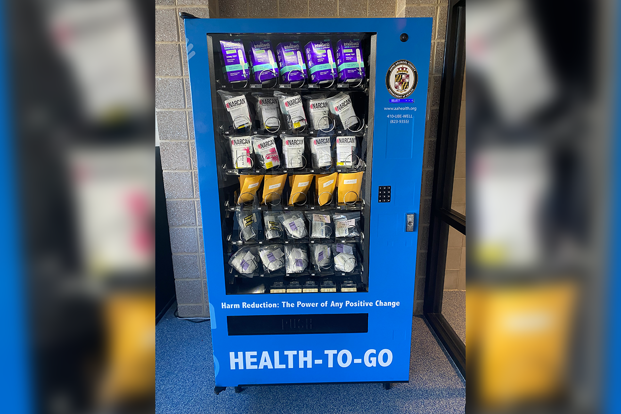 Anne Arundel County Installs Lifesaving Vending Machines